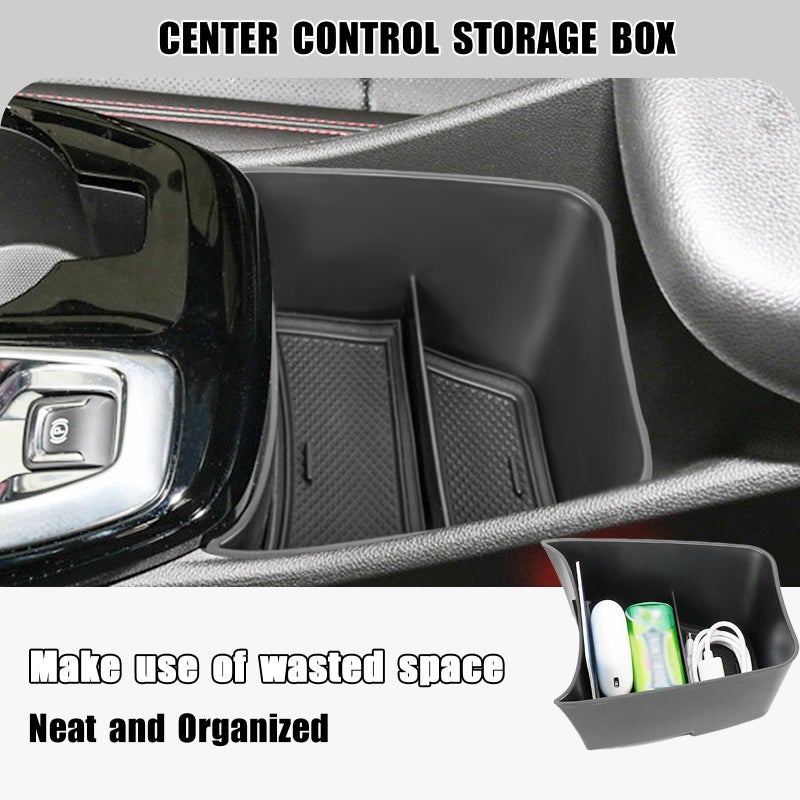 Neepiar Center Console Organizer Compatible with 2023 2024 Chevy Trax Armrest Storage Box and Center Console Middle Storage Tray Insert Secondary Interior Accessories - Image 3